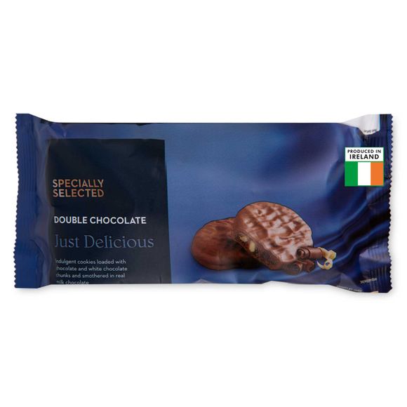 Double Chocolate Just Delicious Cookies 170g Specially Selected